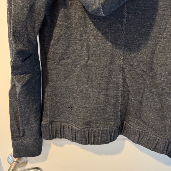 Lululemon Harmonious Hoodie Black & Gray - Picture 8 of 9